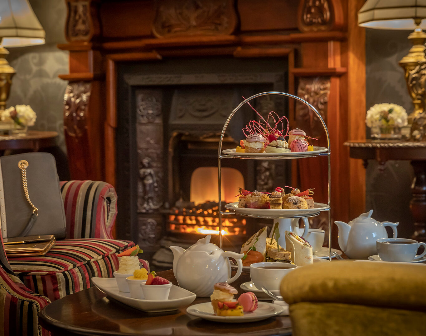 Afternoon-Tea-Full-in-Library
