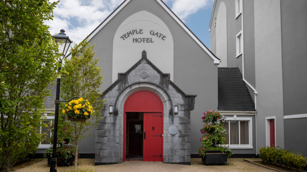 Close Up of Street Entrance