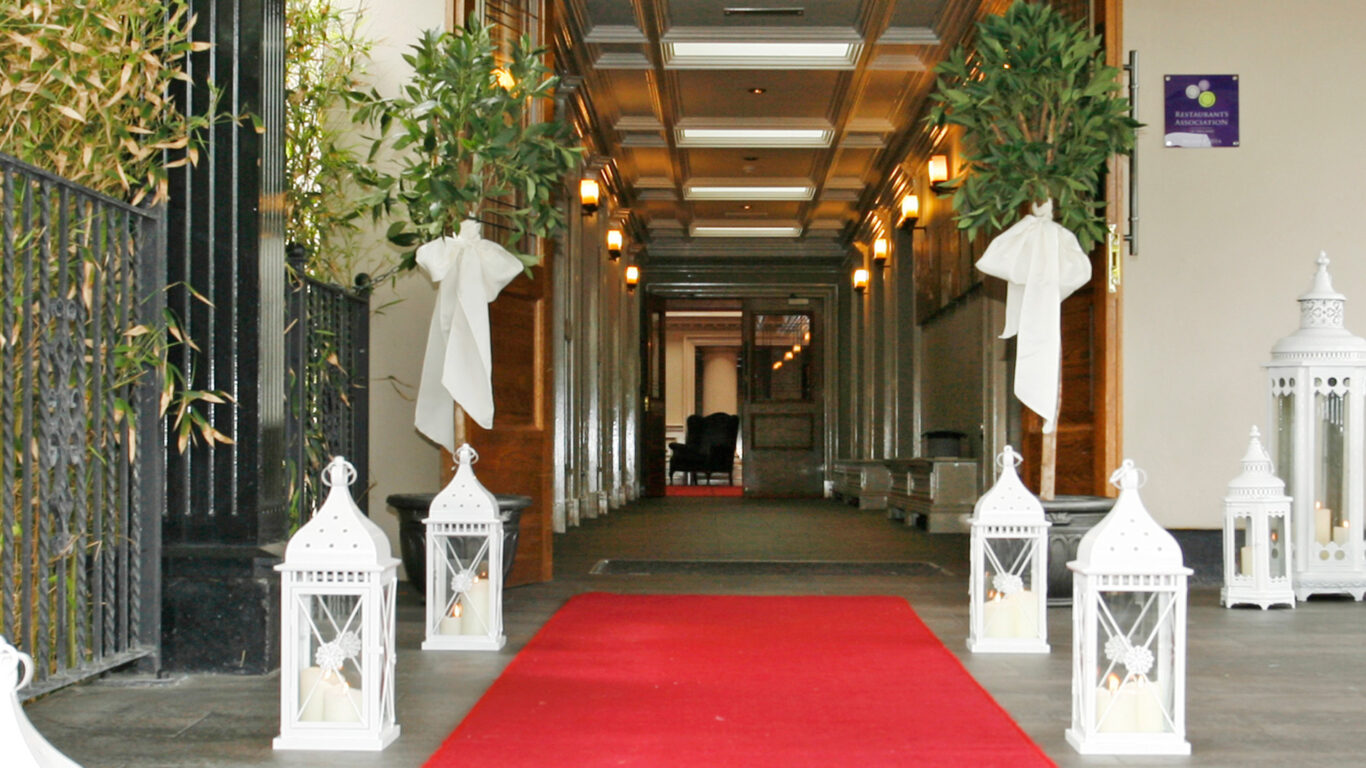 Red Carpet Main Entrance