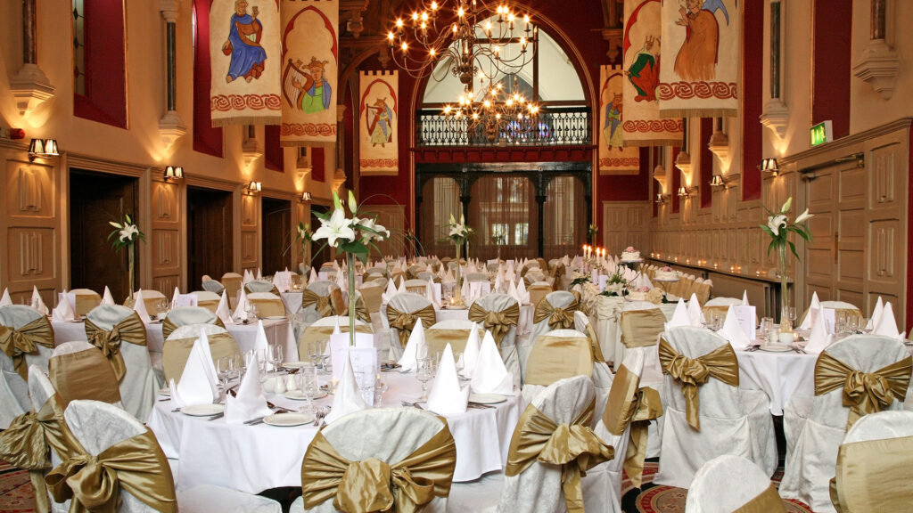 Wedding Set Up in Great Hall